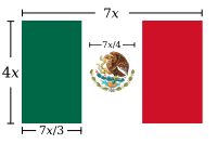 Archivo:Mexico flag construction sheet