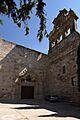 Monasterio de San Leonardo, espadaña y entrada, Alba de Tormes,