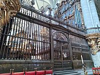 Reja del coro catedral México