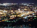 Roanoke, Virginia at night April 22