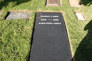 Archivo:Sammy Cahn grave at Westwood Village Memorial Park Cemetery in Brentwood, California