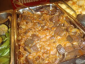 Archivo:Sangre cocida salteada con cebolla frita