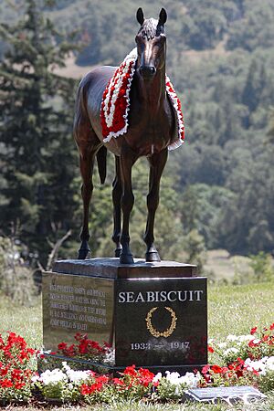 Archivo:SeabiscuitStatue