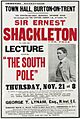 Shackleton lecture poster