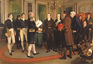 Archivo:Signing of Treaty of Ghent (1814)