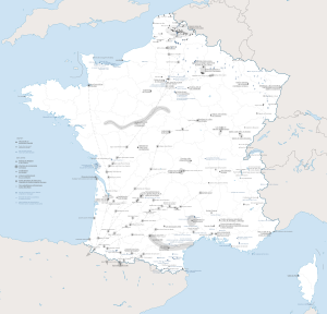 Archivo:World Heritage and Tentative List Sites - Metropolitan France - 2021 - fr