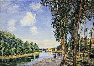 Archivo:(Barcelona) Alfred Sisley - A Bend in the Loing - Museu Nacional d'Art de Catalunya