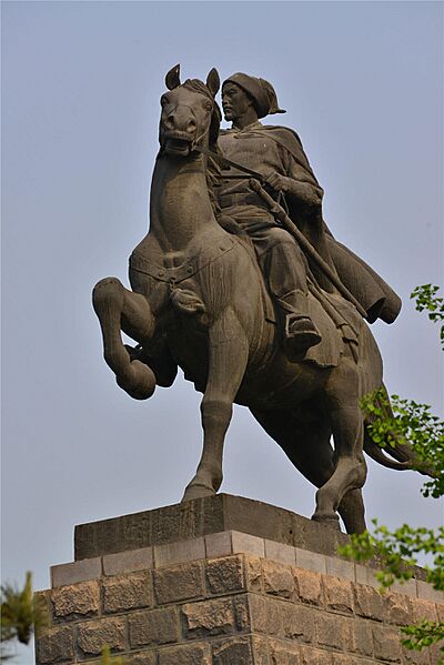 昌平李自成雕像