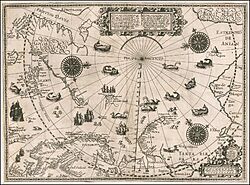 Archivo:1598 map of the Polar Regions by Willem Barentsz