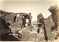 1870. Vista general de las ruinas del Teatro Romano