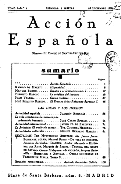 Acción española
