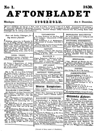 Aftonbladet no1 1830-12-06.png