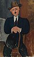 Amedeo Modigliani L’Homme assis 1918