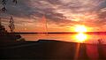 Atardecer en Santa Rosa, La Pampa