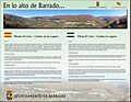 Cartel en extremeño - castellno en Barrado