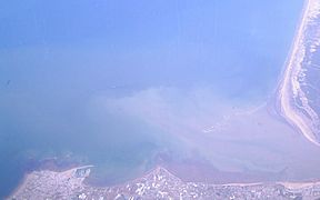 Desembocadura del Guadalquivir - Vista aérea