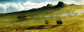 Edward Gennys Fanshawe, Mount William, Falkland Islands, May 1849 (Portion B).png