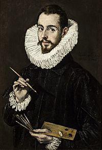 Archivo:El Greco - Portrait of the Artist's Son Jorge Manuel Theotokopoulos - WGA10567