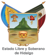 Archivo:Escudo de Armas Oficial del Estado de Hidalgo