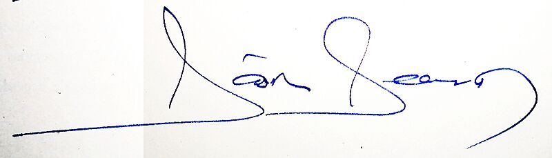 Firma Jaime Saenz Guzmán