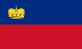 Flag of Liechtenstein (1937–1982)