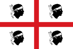 Archivo:Flag of Sardinia, Italy
