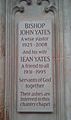 Gloucester Cathedral Bishop John Yates
