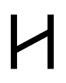 Greek Eta diagonal
