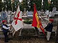 Homenaje ante la tumba de Juan Vázquez de Mella, 2-11-2019