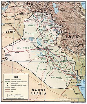 Archivo:Iraq 2004 CIA map