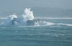 Archivo:Isla del Mouro desde Cabo Menor. . Santander