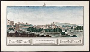 Archivo:José de Hermosilla - Vista de la Alhambra de Granada, desde el castillo de Torres Bermejas. - Google Art Project