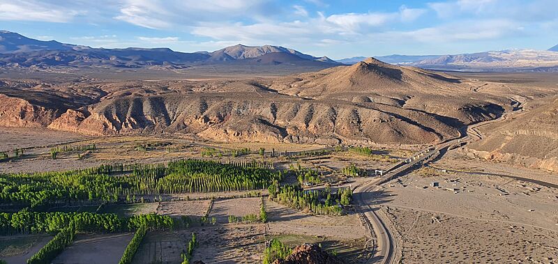 Límite Barrancas Neuquén- Mendoza