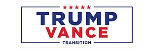 Archivo:Logo Donald Trump J.D. Vence transition