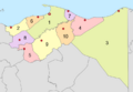 Map of Colon (Honduras) with municipalities