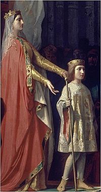 Archivo:María de Molina y Fernando IV de Castilla. Detalle del cuadro de Gisbert