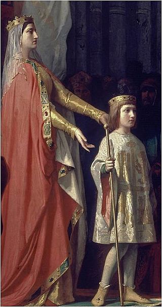 María de Molina y Fernando IV de Castilla. Detalle del cuadro de Gisbert.jpg