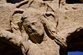Museo de Albacete. Cruz de término (s. XV). Detalle 1