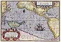 Ortelius - Maris Pacifici 1589
