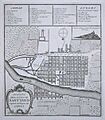 Pianta della Citta di Sant'Iago Capitale del regno del Chili