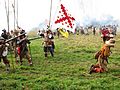 Slag om Grolle 2008-2 - Spaanse soldaten executeren een lafaard
