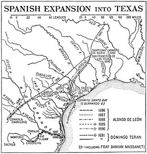 Archivo:Spanish explorations in Texas