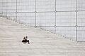 Steps of the Grande Arche, La Défense, France 2012