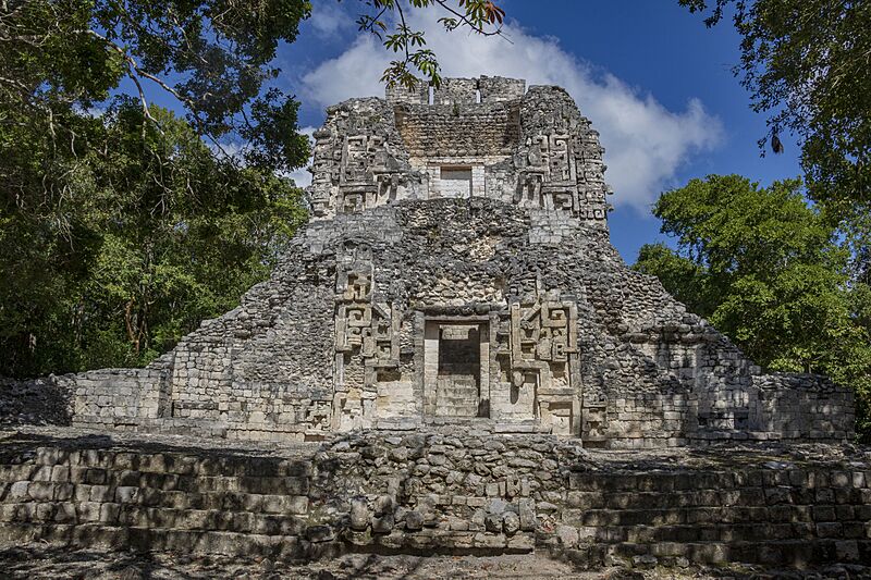 Structure xx front view; chicanna