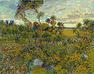 Archivo:Sunset at Montmajour 1888 Van Gogh