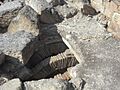 Termes de Mura. Caldarium masculí. Arcs soterranis