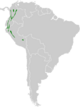 Thamnophilus unicolor map.svg