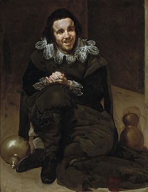 Velázquez - El Bufón Calabacillas (Museo del Prado, 1636-37).jpg