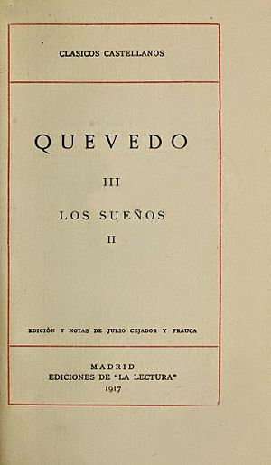 Archivo:1917, Clásicos Castellanos, Los sueños, Quevedo