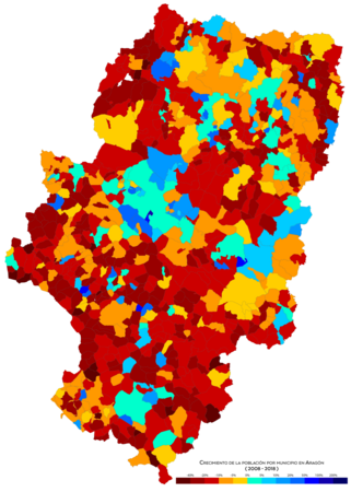 Aragon Crecimiento 2008-2018